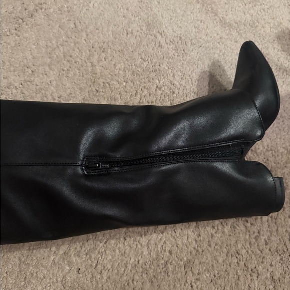 Target Black Knee High Boots - Picture 5 of 7
